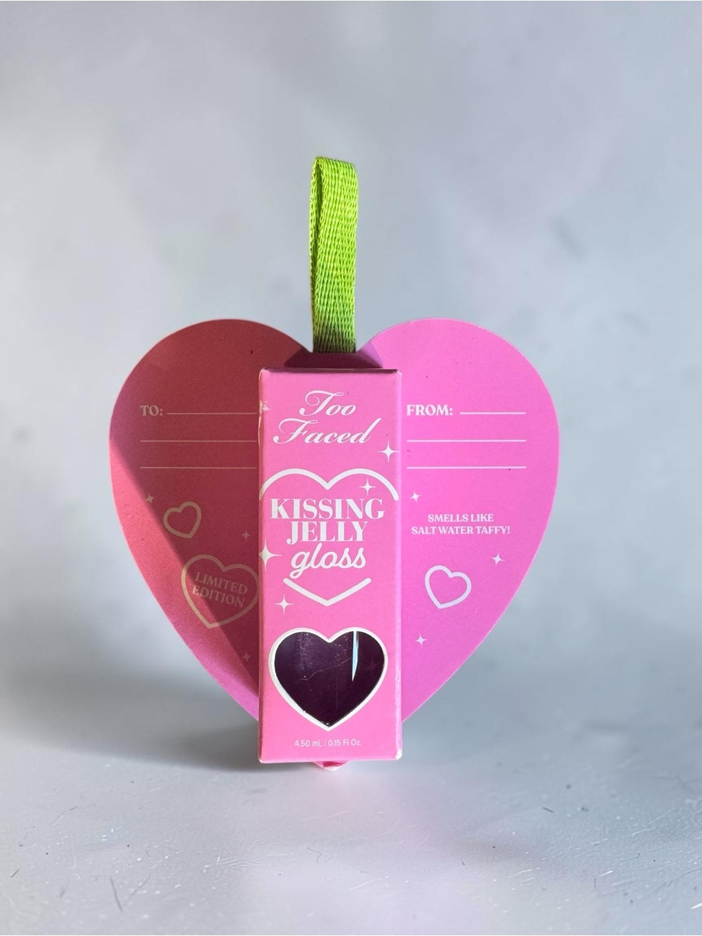 Too Faced Kissing Jelly Gloss - Sweet Taffy NIB